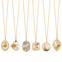 Baroque Natural Freshwater Pearl Long Sweater Chain Necklace