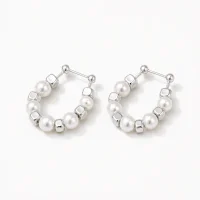 925 Sterling Silver Inlaid Pearl