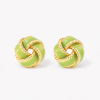 Mint Mambo Mint Green Korean Earrings