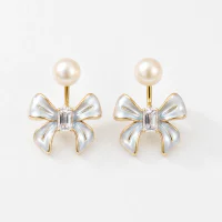 Bow Pearl Earrings 2025 New
