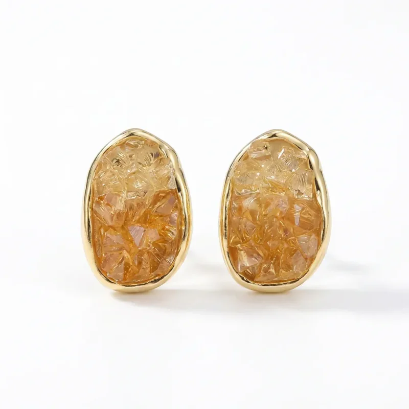 Silver Zircon Tassel Earrings, S925 Silver Needle, Wholesale - 1